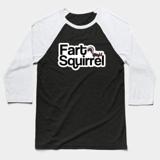 Fart Squirrel Baseball T-Shirt